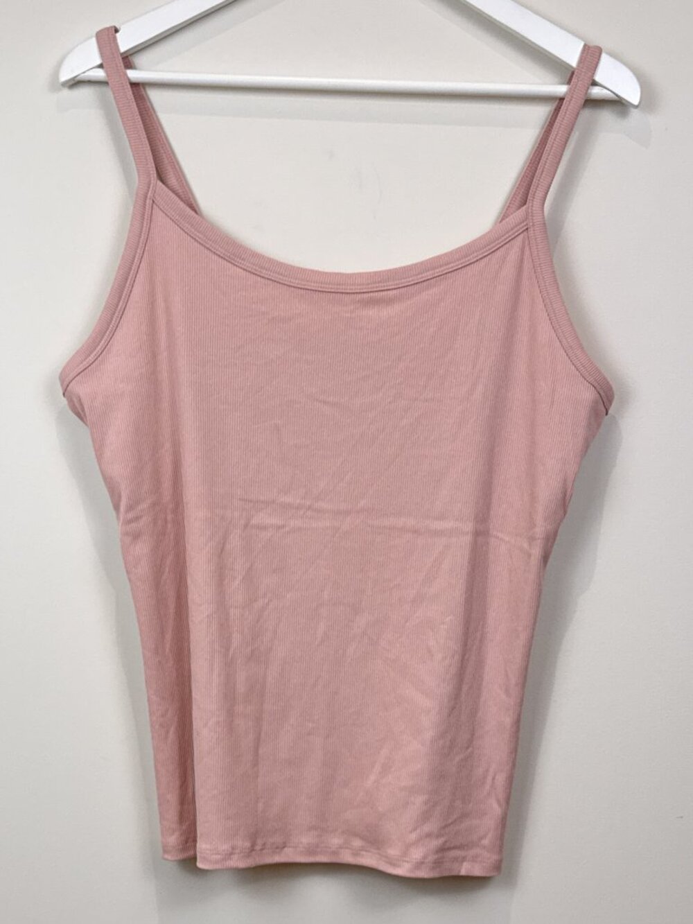 🔥4 for $20🔥 Lane Bryant Pink Ribbed Stretch Cami Tank Top Sleeveless 2X